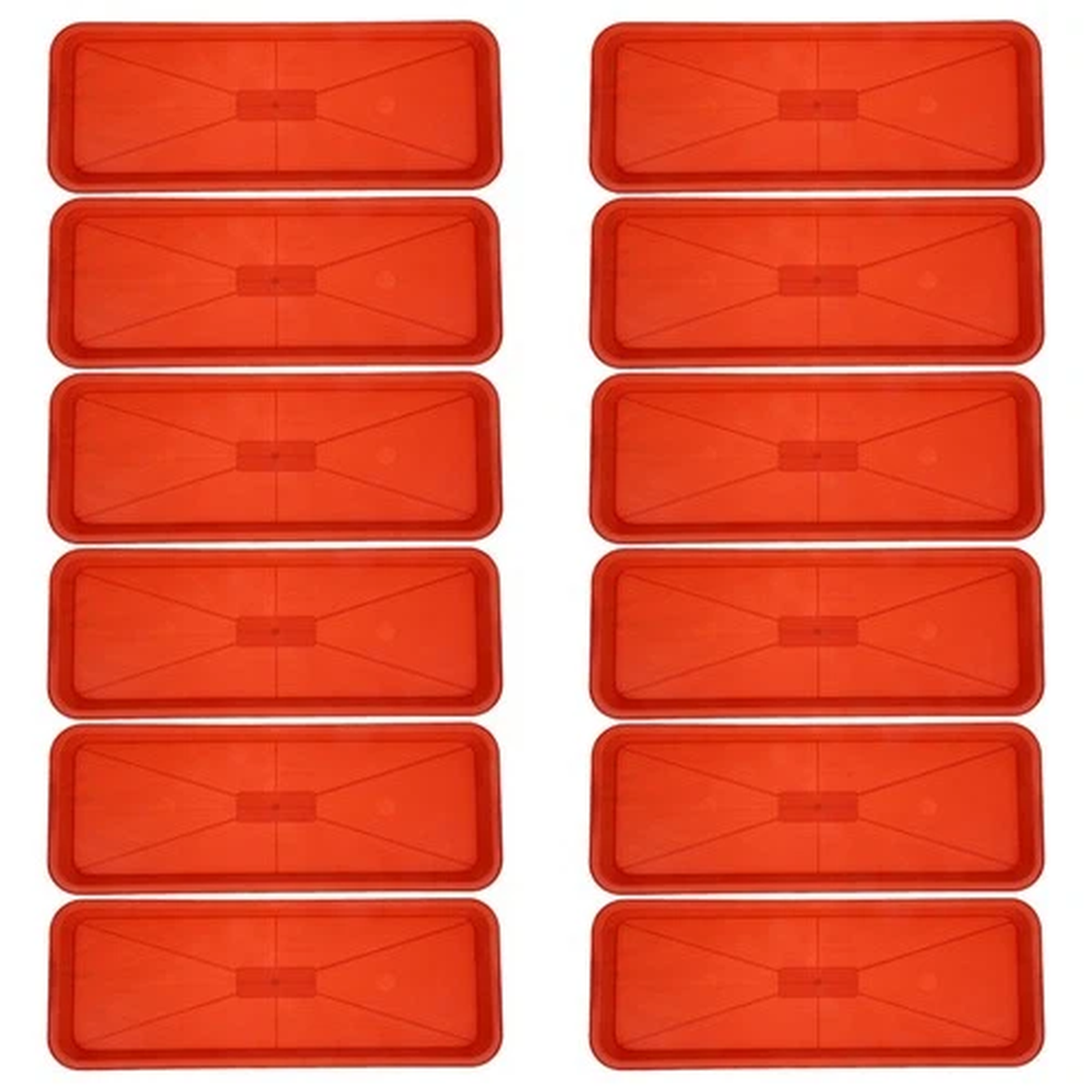 12 Pcs Plastic Drip Tray Planting Saucers for Flower Pots Planter